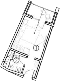Студия, 17.1 м², 8/11 этаж, ЖК «ГК Livingston Grand Resort&Spa»