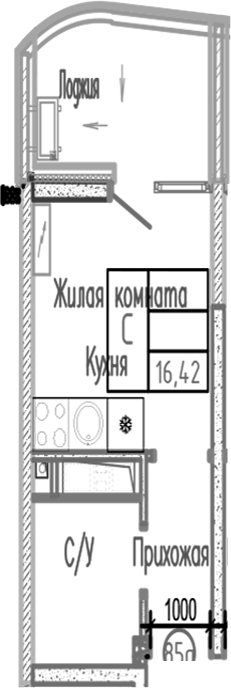 Студия Sun Hills Ольгинка