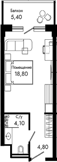 Студия Курортный отель Алеан Селект Агой