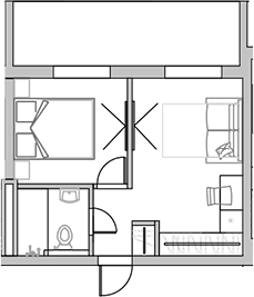 Студия, 38.3 м², 3/3 этаж, ЖК «Sun Peak»