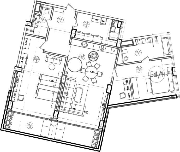 2-комн. Mandarin Garden Hotel