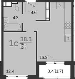 2-комн. Все Свои VIP