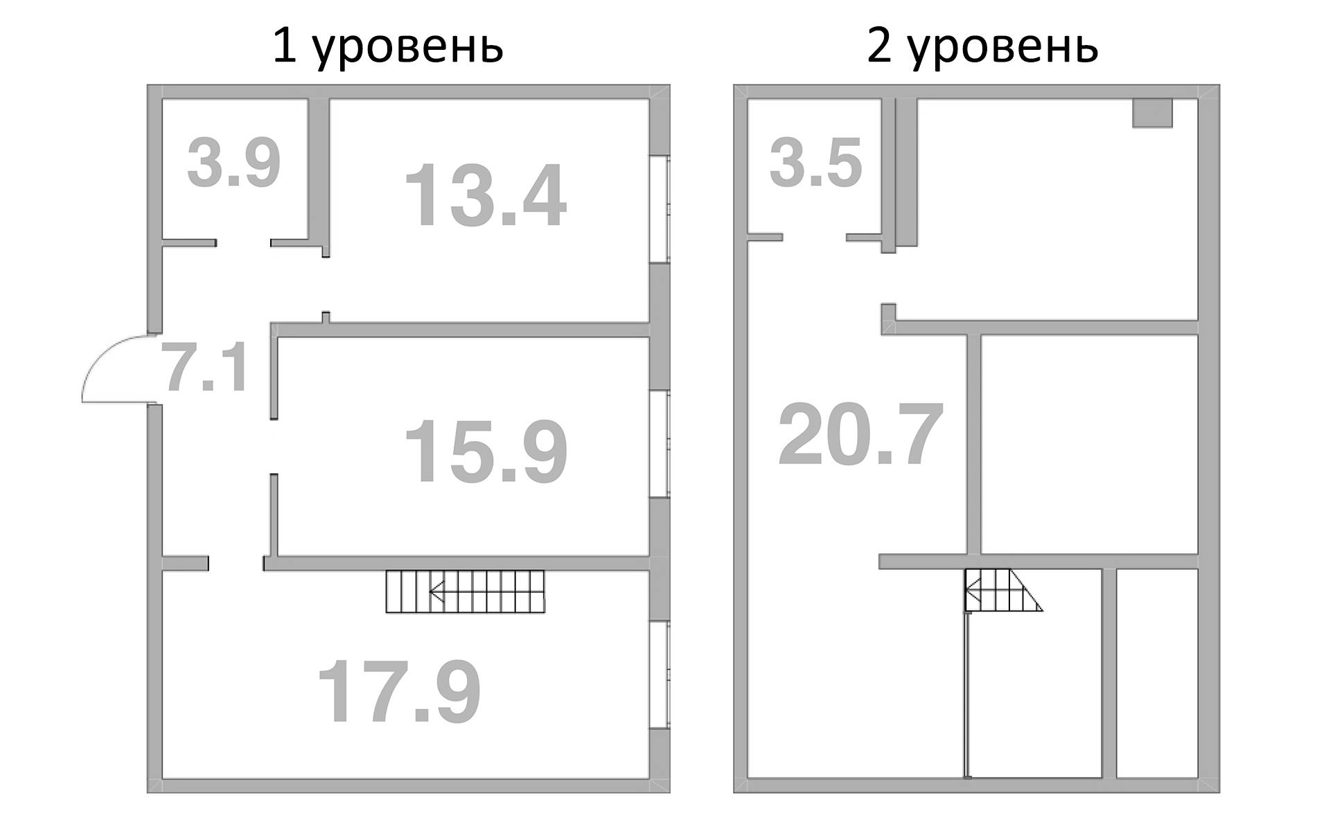 2-комн. Жемчужина Мысхако