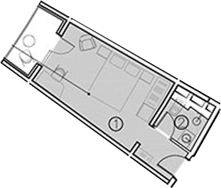 Студия, 20.4 м², 11/11 этаж, ЖК «ГК Livingston Grand Resort&Spa»