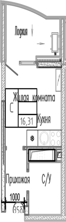 Студия Sun Hills Ольгинка