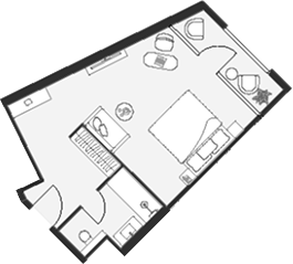 Объект, 43.5 м², 3/6 этаж, ЖК «Космос Селекшн Сочи Сиалия Резорт 5*»