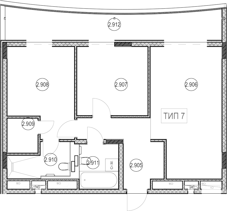Продается 1-комн. квартира, 37.4 м²