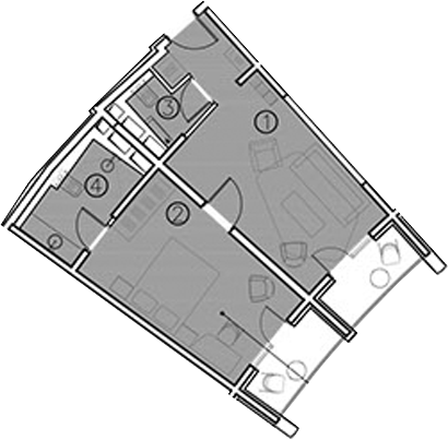 2-комн. ГК Livingston Grand Resort&Spa