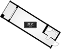 Студия, 30 м², 10/11 этаж, ЖК «Гостиничный комплекс GRAND Marine Garden 5»