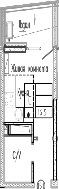 Студия Sun Hills Ольгинка