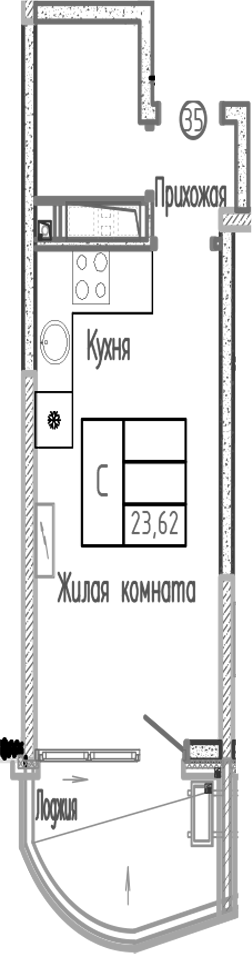 Студия Sun Hills Ольгинка