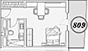 Продается 1-комн. квартира, 30.8 м²