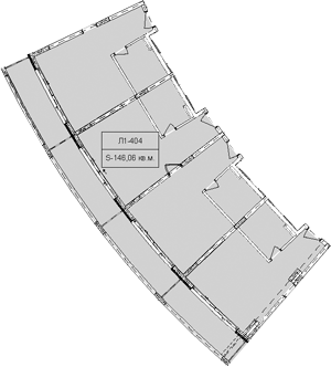 Объект, 146.06 м², 4/6 этаж, ЖК «Гостиничный комплекс Royal Beach Sochi»