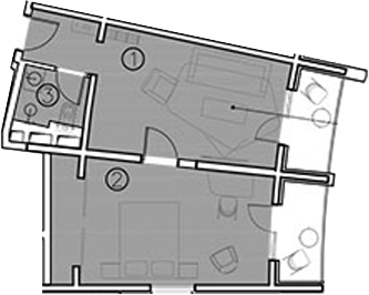 2-комн., 35.8 м², 5/11 этаж, ЖК «ГК Livingston Grand Resort&Spa»