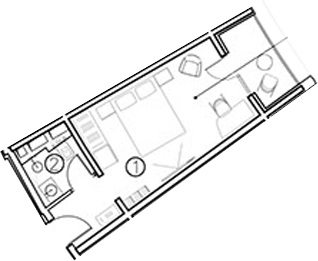 Студия, 20.3 м², 5/11 этаж, ЖК «ГК Livingston Grand Resort&Spa»