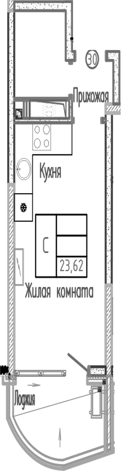 Студия Sun Hills Ольгинка