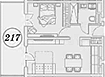 2-комн., 40.3 м², 2/9 этаж, ЖК «ГК Сан Гарден Хотел&СПА»