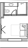Студия, 18.7 м², 3/3 этаж, ЖК «Sun Peak»