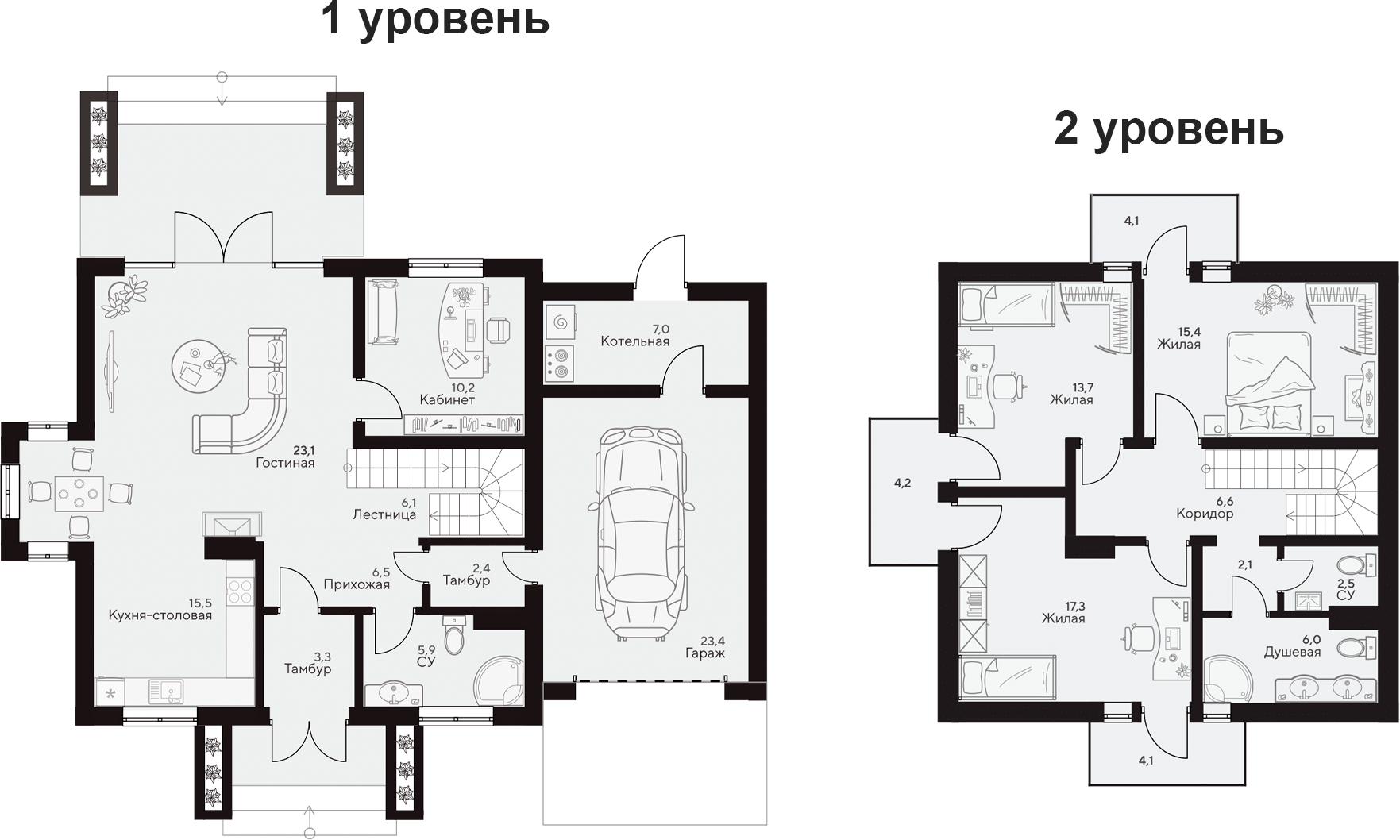 Коттедж в «Коттеджный поселок Загород 2»