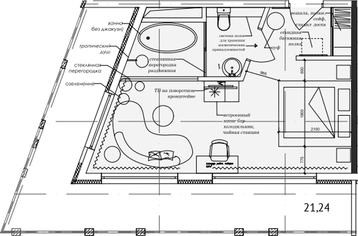 Студия, 34.07 м², 6/7 этаж, ЖК «Cosmos Stay Adler»