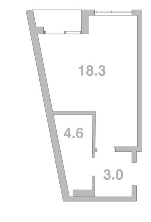 Продается 1-комн. квартира, 25.9 м²