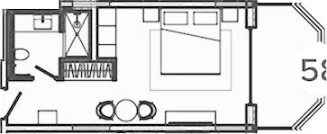 Объект, 35.7 м², 3/4 этаж, ЖК «Лучезарный»