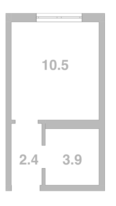 Объект, 16.8 м², 2/2 этаж, ЖК «Жемчужина Мысхако»
