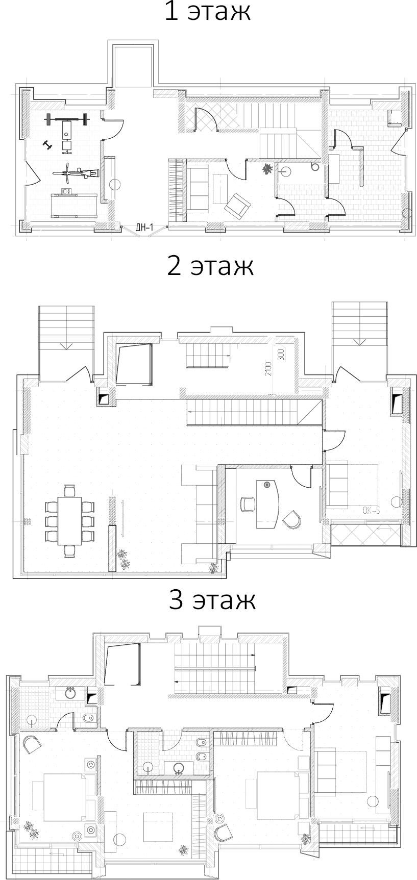 Объект, 300 м², 1/3 этаж, ЖК «Коттеджный поселок Eden Roc»
