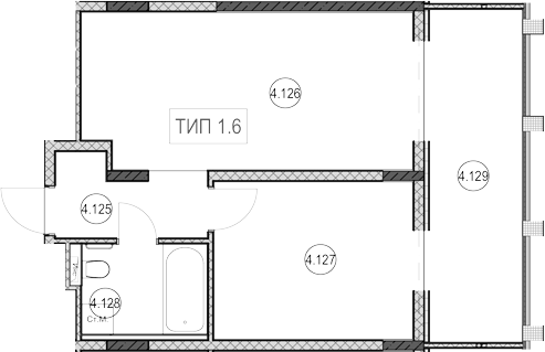 Продается 1-комн. квартира, 26.2 м²
