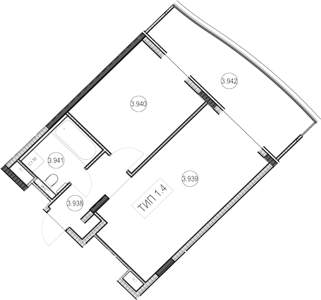 Студия, 29.8 м², 9/9 этаж, ЖК «ГК Сан Гарден Хотел&СПА»