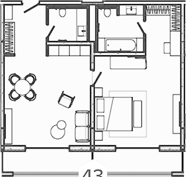 Объект, 88.4 м², 3/4 этаж, ЖК «Лучезарный»