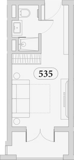 Продается 1-комн. квартира, 25.7 м²