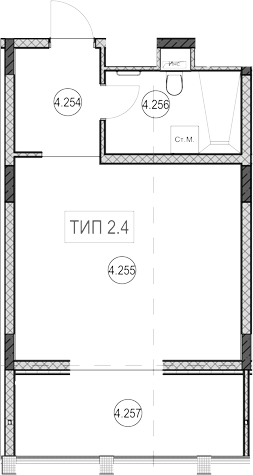 Продается 1-комн. квартира, 30.8 м²