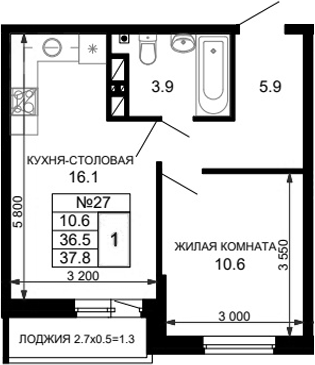 1-комн. Дыхание (АСК)