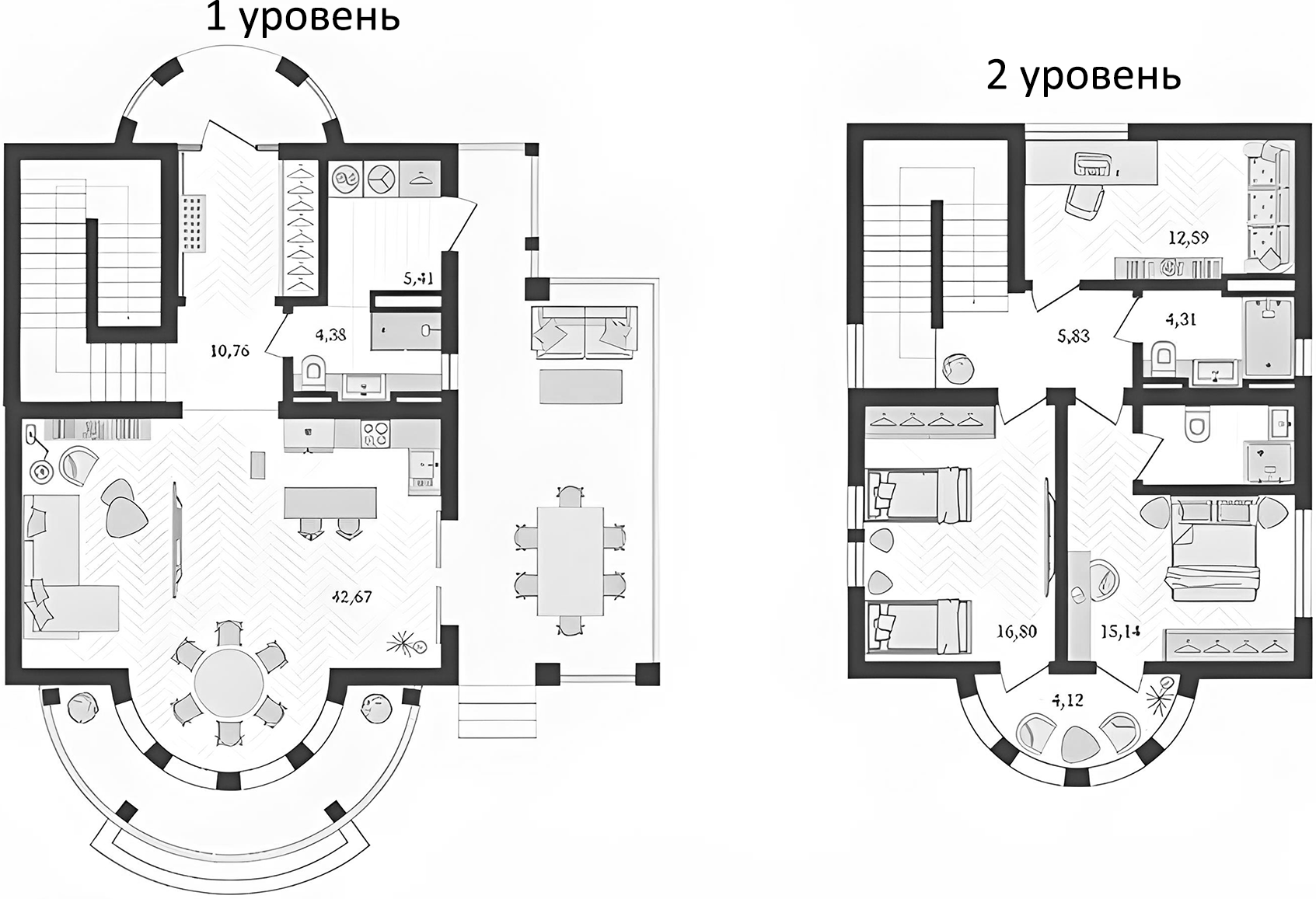 Коттедж в «Коттеджный поселок Фиори»