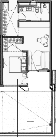 Объект, 51 м², 2/6 этаж, ЖК «Многофункциональный комплекс ПАРК»