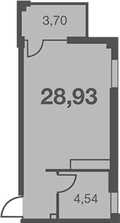 Продается 1-комн. квартира, 25.23 м²