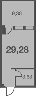 Студия, 19.9 м², 1/7 этаж, ЖК «Каравелла Португалии»