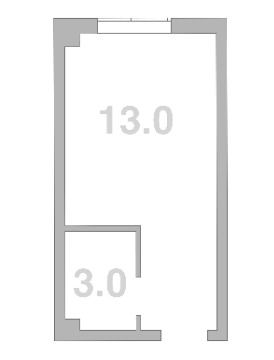 Объект, 16 м², 2/2 этаж, ЖК «Жемчужина Мысхако»