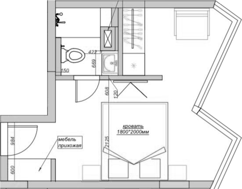 Продается 1-комн. квартира, 22.7 м²