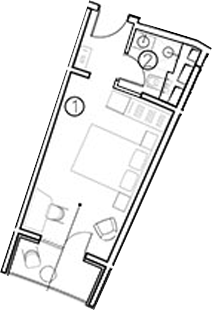 Студия, 20.3 м², 6/11 этаж, ЖК «ГК Livingston Grand Resort&Spa»