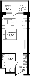 Студия Курортный отель Алеан Селект Агой