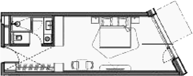 Объект, 43.2 м², 3/6 этаж, ЖК «Многофункциональный комплекс ПАРК»
