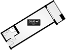 Студия, 30.6 м², 8/11 этаж, ЖК «Гостиничный комплекс GRAND Marine Garden 5»
