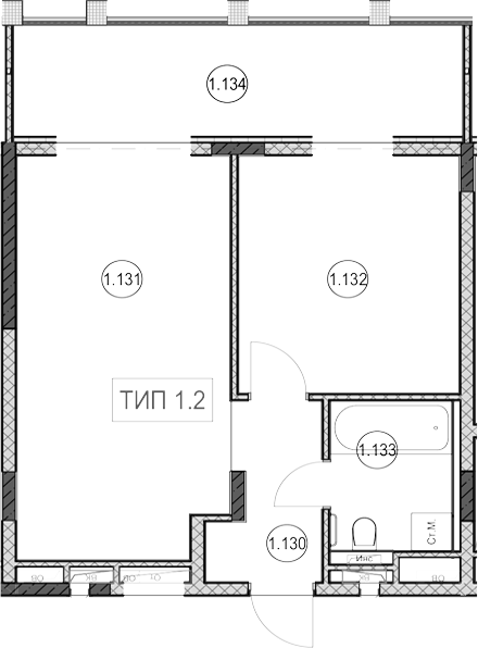 Продается 1-комн. квартира, 27.3 м²