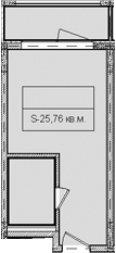 Объект, 49.09 м², 2/8 этаж, ЖК «Гостиничный комплекс Royal Beach Sochi»