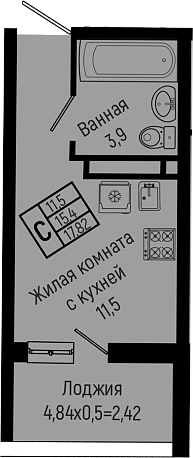 Студия Sun Hills Ольгинка