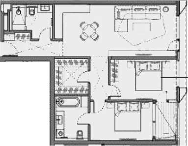 Объект, 92.5 м², 2/6 этаж, ЖК «Многофункциональный комплекс ПАРК»