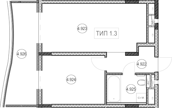 Продается 1-комн. квартира, 27.2 м²