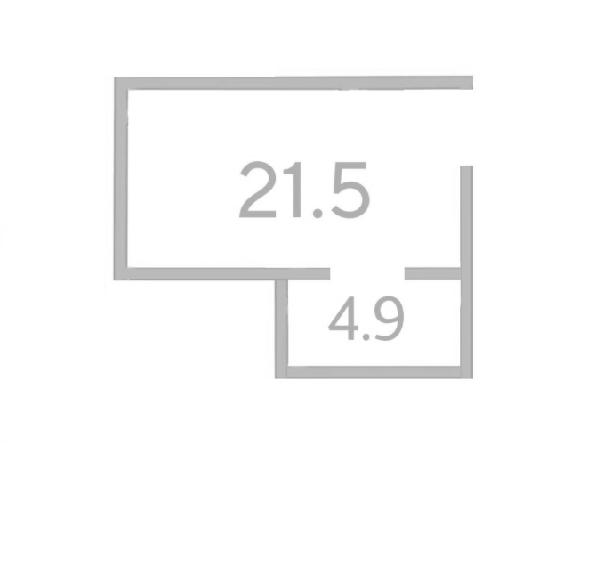Объект, 21.5 м², 2/2 этаж, ЖК «Жемчужина Мысхако»